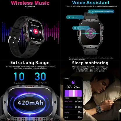 Outdoor SmartWatch - Black-4