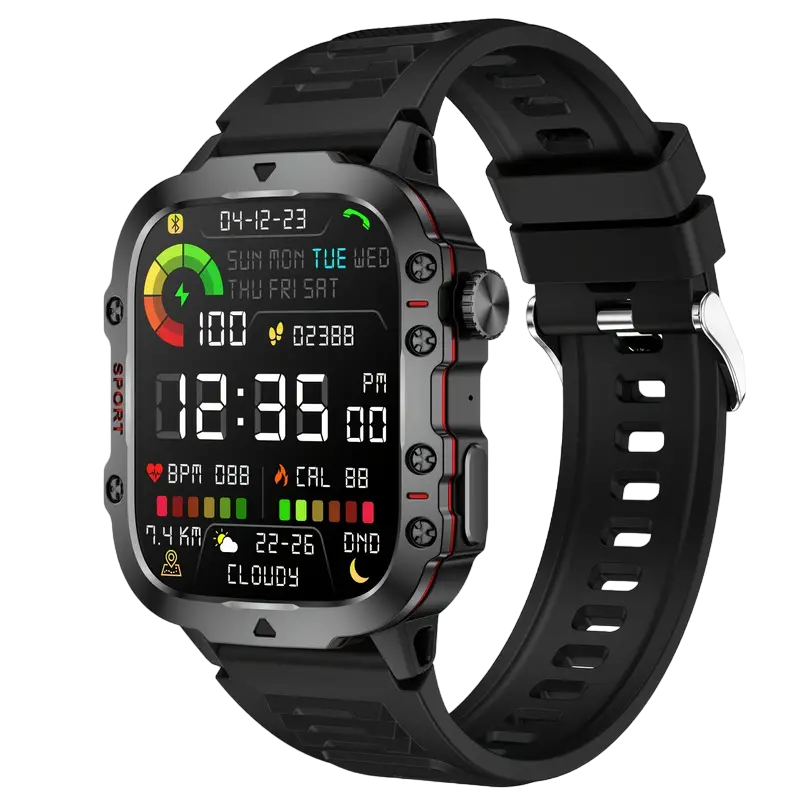 Outdoor SmartWatch - Black-0