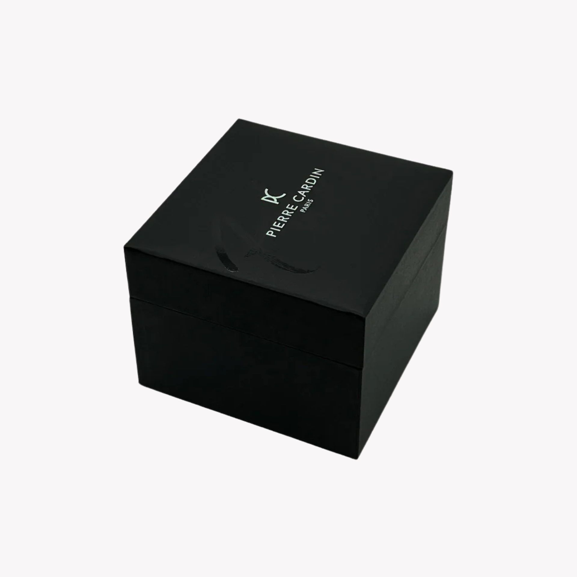 Pierre Cardin Women's Black Leather Watch, Silver Dial | CBV.1001-4